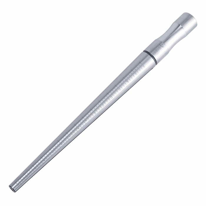 True Size Steel Grooved Ring Mandrel