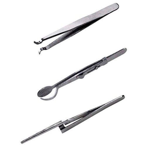 Soldering Tweezers Assortment, Set of 3