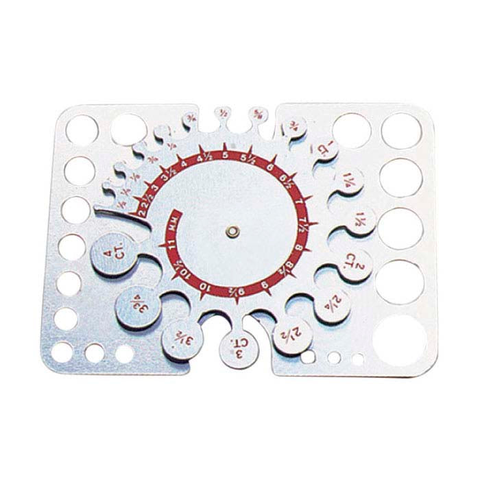 K & B-Style Diamond and Stone Gauge