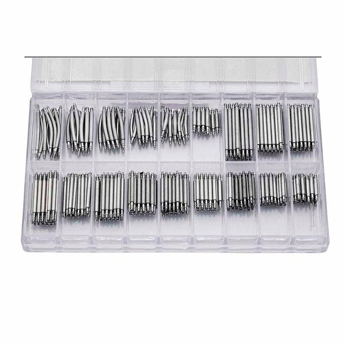 Stainless Steel Curved and Straight Spring-Bar Assortment