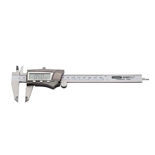 Stainless Steel Digital Fractional Caliper, 152.4 mm