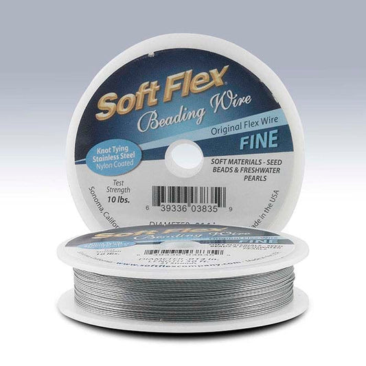 Soft Flex® 21-Strand Original Satin Silver Beading Wire