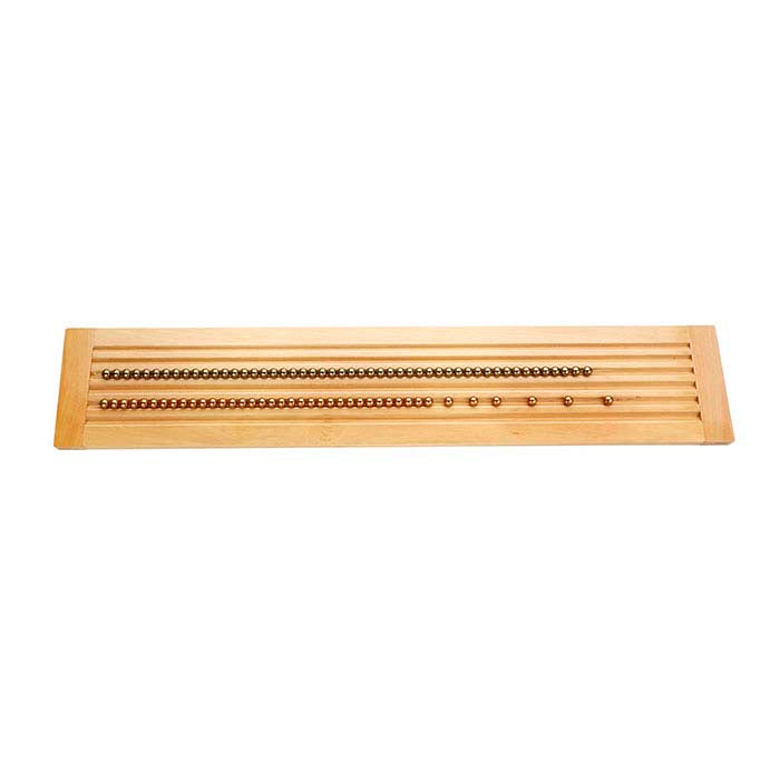 Wood Six-Row Bead Board
