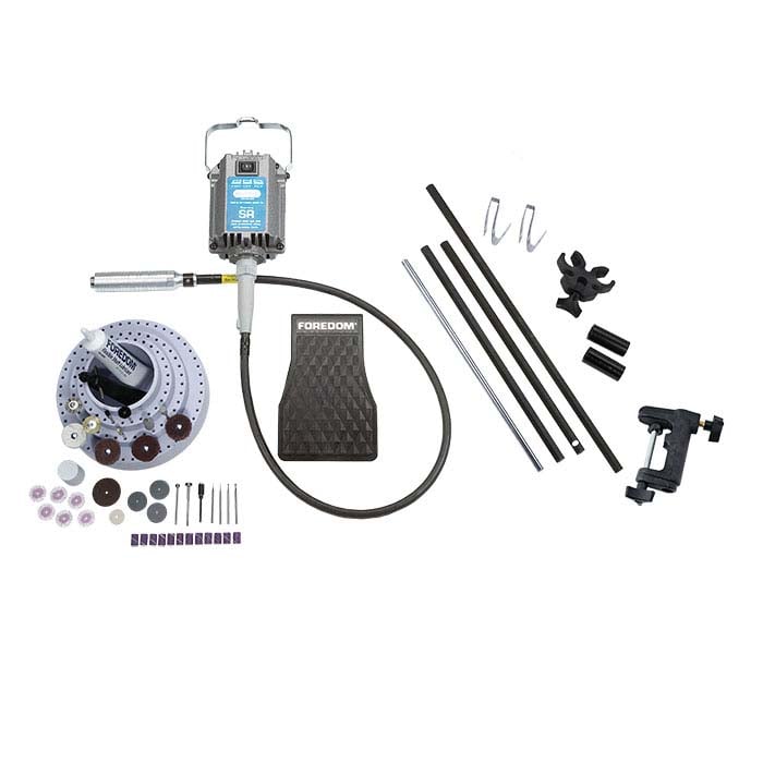 Foredom® SR Motor with H.30 Handpiece Flex Shaft System with Motor Hanger