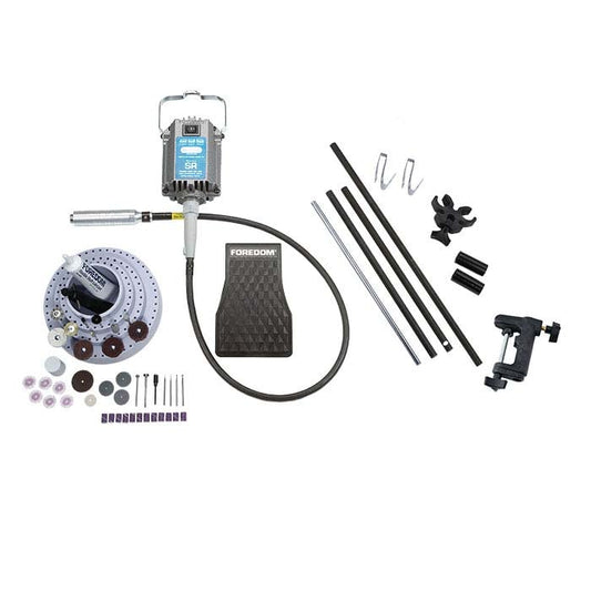 Foredom® SR Motor with H.30 Handpiece Flex Shaft System with Motor Hanger