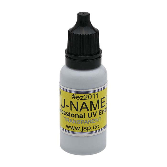 U-NAMEL® Transparentes schwarzes UV-Harz, 15 g