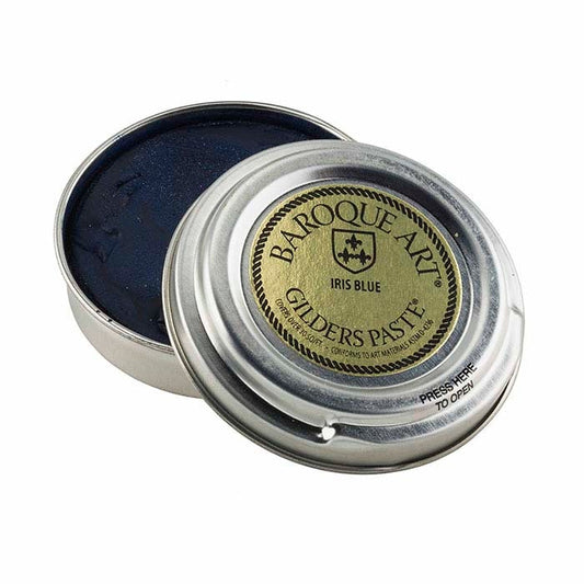 Vergolderpaste, Irisblau
