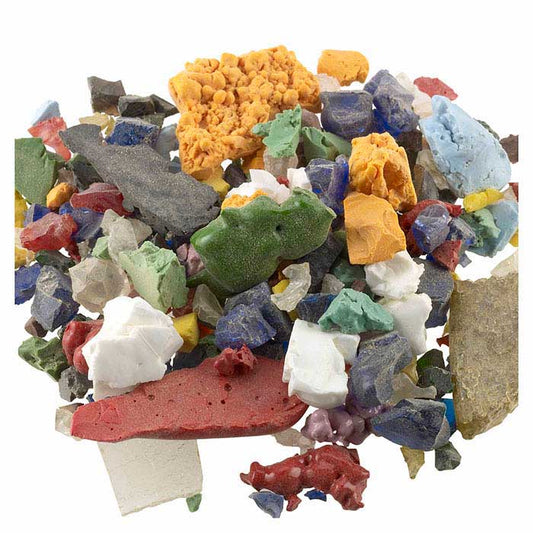 Thompson ALV-1 Lead-Free Opaque and Transparent Jewel-Effect Lump Enamel, Multi-Color