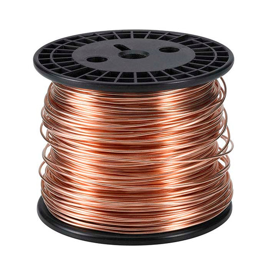 Copper Round Wire, 5-Lb. Spools, Dead-Soft