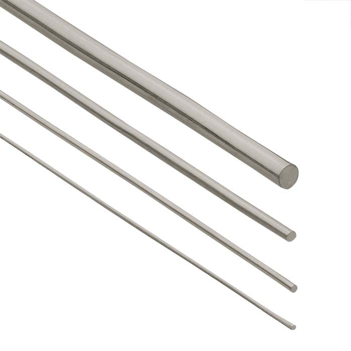 Titanium Round Wire, 3.05 m. Coils, Soft