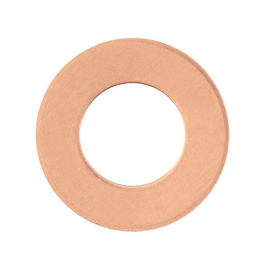 Copper 25.5mm Washer Stamping, 1.02mm