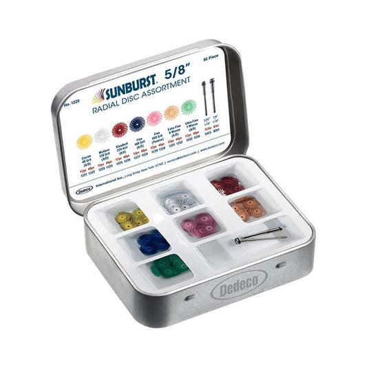 Dedeco® Sunburst® 15.88mm Radial Disc Kit