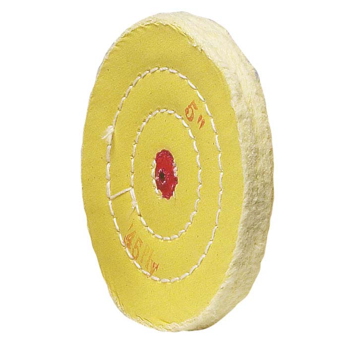 Yellow-Treated Buffing Wheel