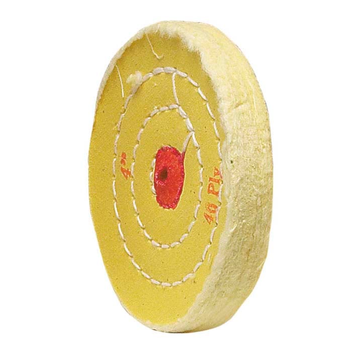 Yellow-Treated Buffing Wheel