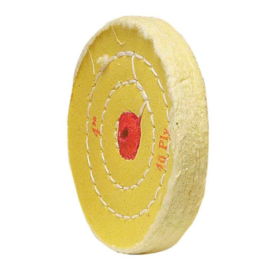 Yellow-Treated Buffing Wheel