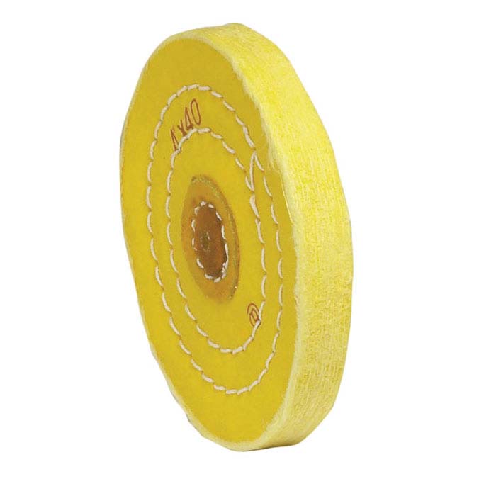 Value Yellow-Treated Buffing Wheel
