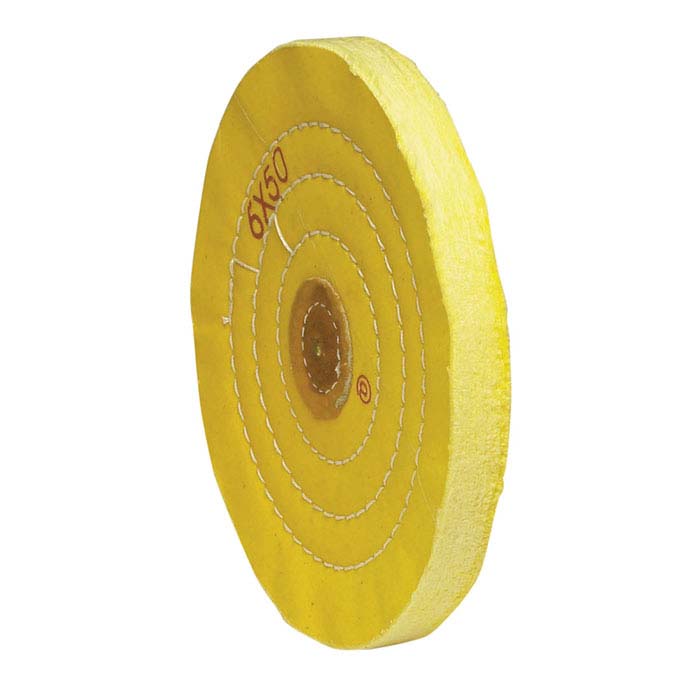 Value Yellow-Treated Buffing Wheel