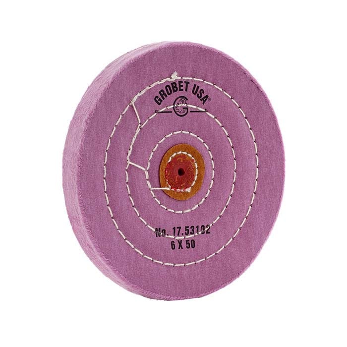 Berry behandlade muslinpolerskivor, 152.4mm x 50-lager