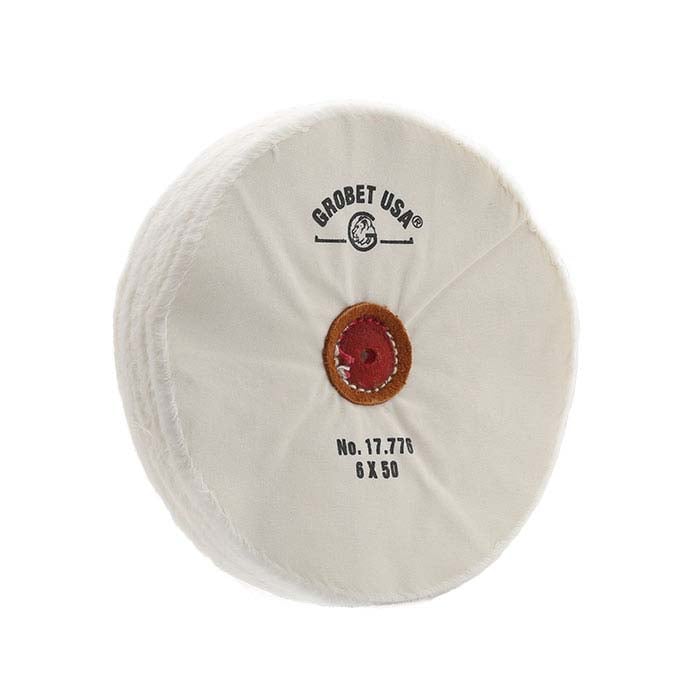 Finex Muslin Buffing Wheels, 152.4mm x 50-Ply