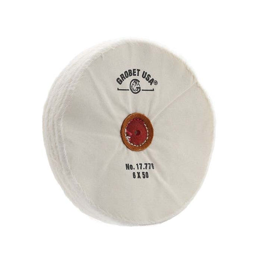 Finex Muslin Buffing Wheels, 152.4mm x 50-Ply