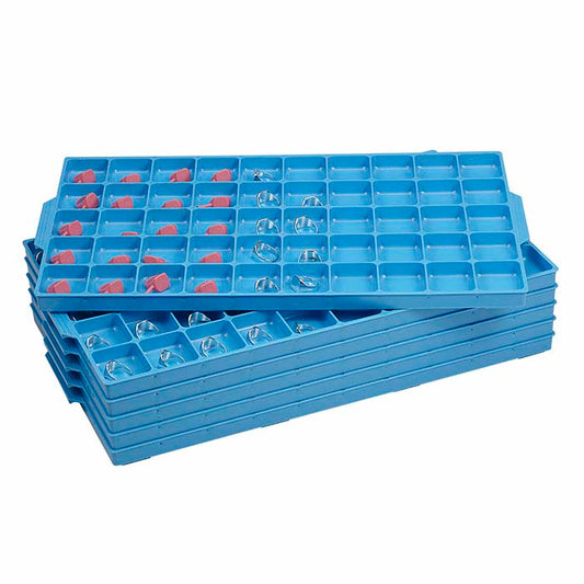 Stackable Inventory Tray with Compartments
