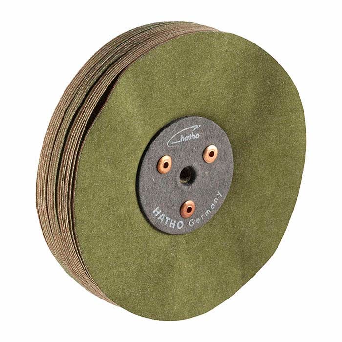 Cosima Soft 123.82mm 24-Ply Cotton-Silicon Buffing Wheel, for Gold and Silver, 24-Ply