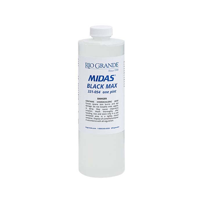 Midas Black Max Oxidizer Solution