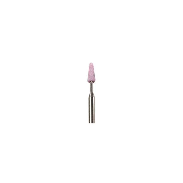 AdvantEdge Pink Aluminum Oxide Point, Flat-End Taper Head