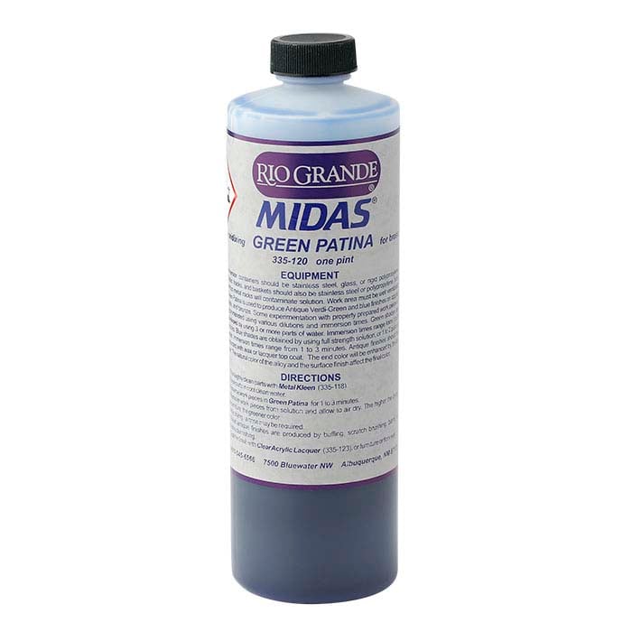 Midas Green Patina Solution