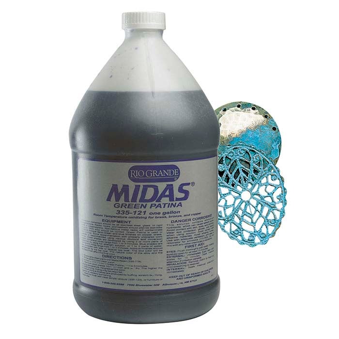 Midas Green Patina Solution
