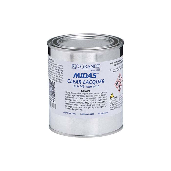 Midas Clear Lacquer Sealant and Tarnish Inhibitor