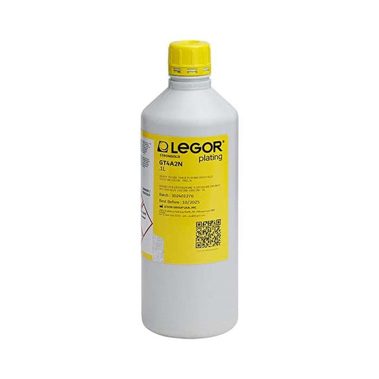 Legor® GT4A2N 고중량 침적 황금 도금 용액, 산성 기반