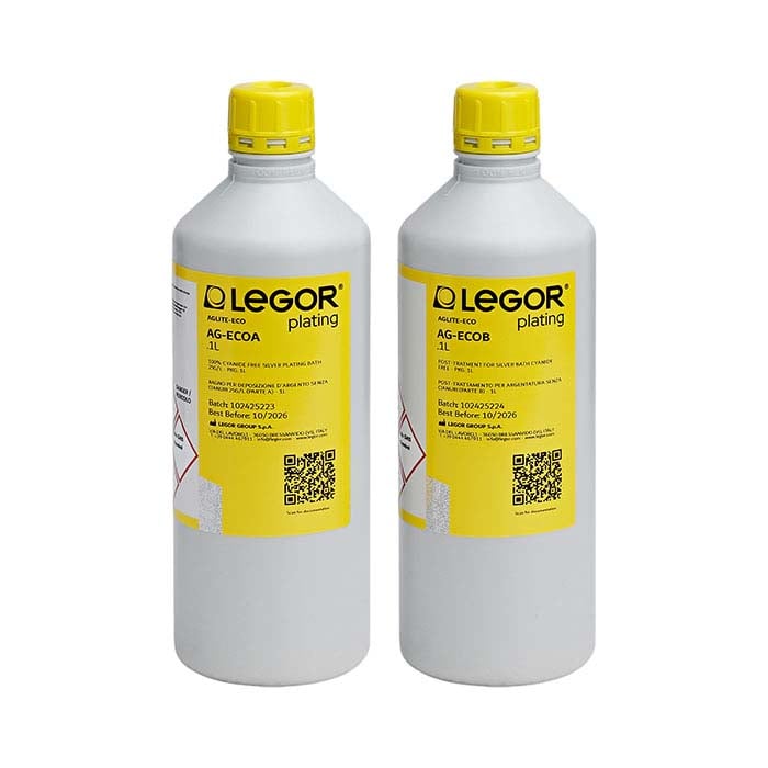 Legor® AG-ECO1 Silver Plating Solution, Cyanide-Free