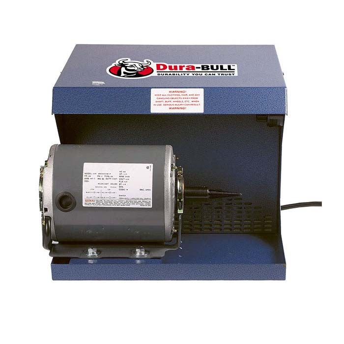 Dura-BULL® Single-Station Polishing Cabinet and Motor, 165 cfm