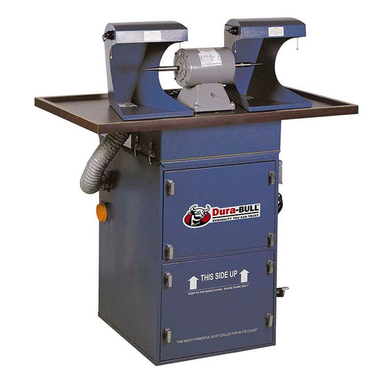 Dura-BULL® 1hp Cabinet Polishing and Grinding Unit, 1,000 cfm
