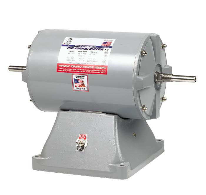 Rio 15.88mm Straight-Shaft Polishing Motor, 1/2hp