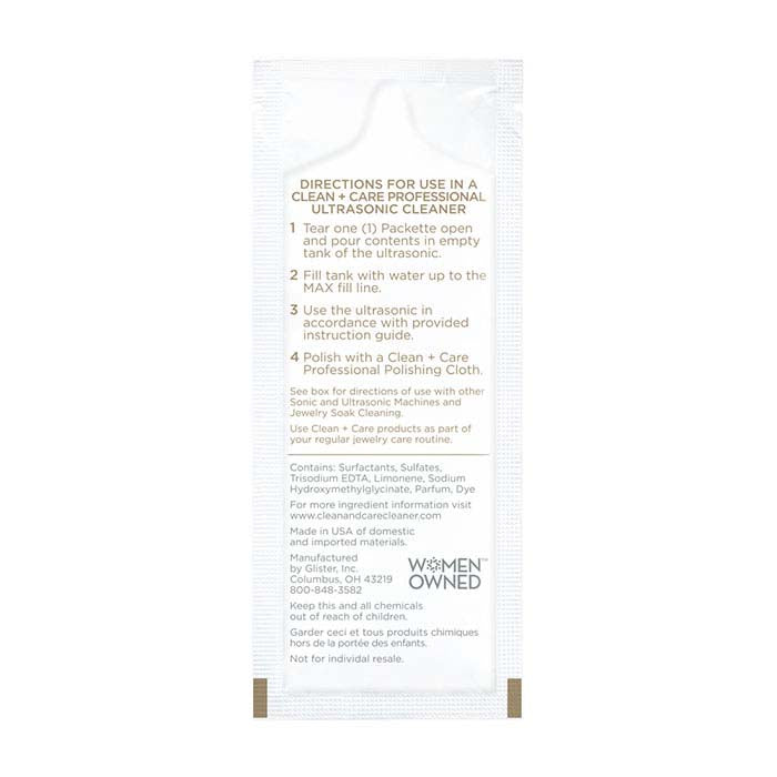 Clean + Care® Jewelry Cleaner Packets