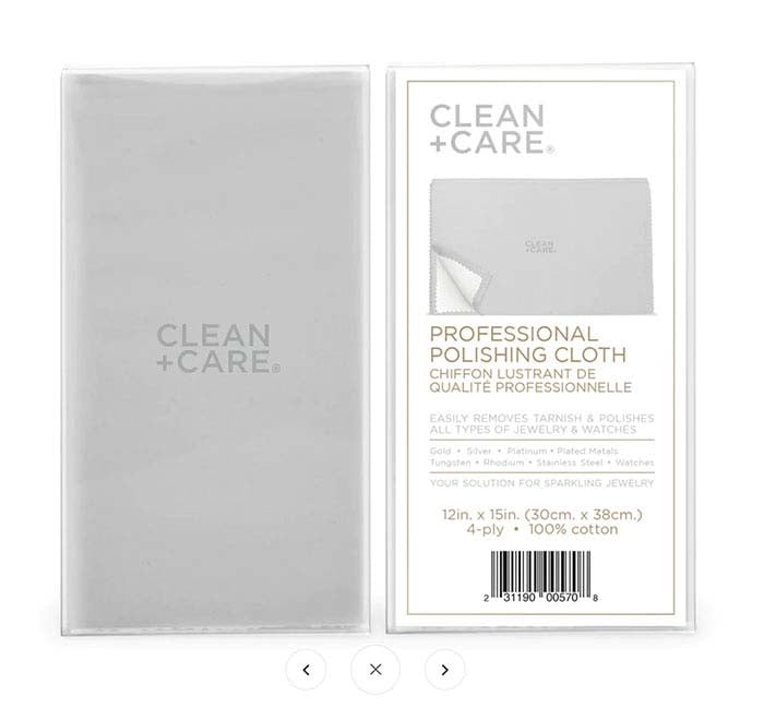 Clean + Care® Professional Polishing Cloth