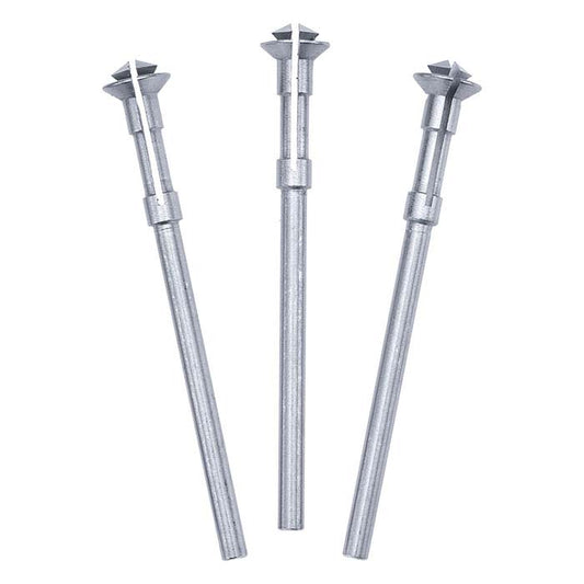 EC Moore Brass-Center Snap-On Snap-Off-Schleifscheiben-Set mit Papierrückseite