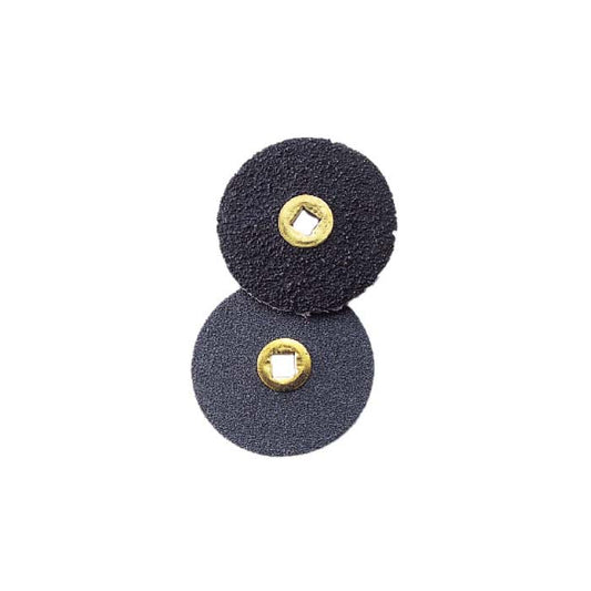 E.C. Moore Brass-Center Snap-On Snap-Off Paper-Backed Silicon Carbide Sanding Disc