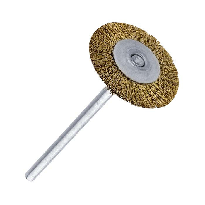 Technique™ Crimped Brass Brushes, Mounted