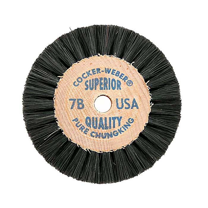 Cocker-Weber Superior Chungking #7B 3-Row Bristle Brush, 57.15 mm