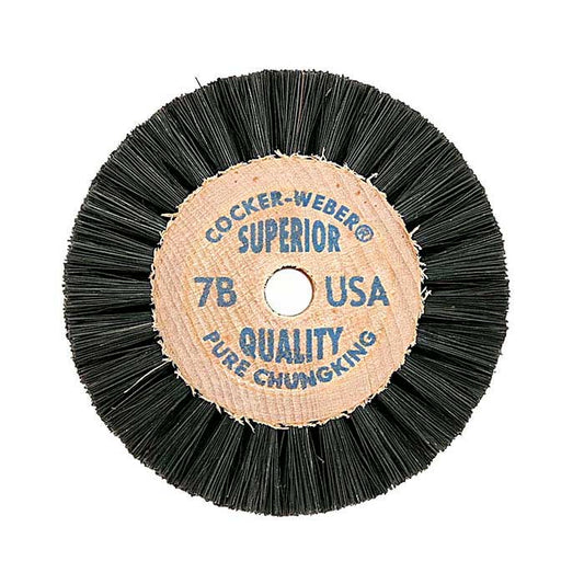 Cocker-Weber Superior Chungking #7B 3-Row Bristle Brush, 57.15 mm