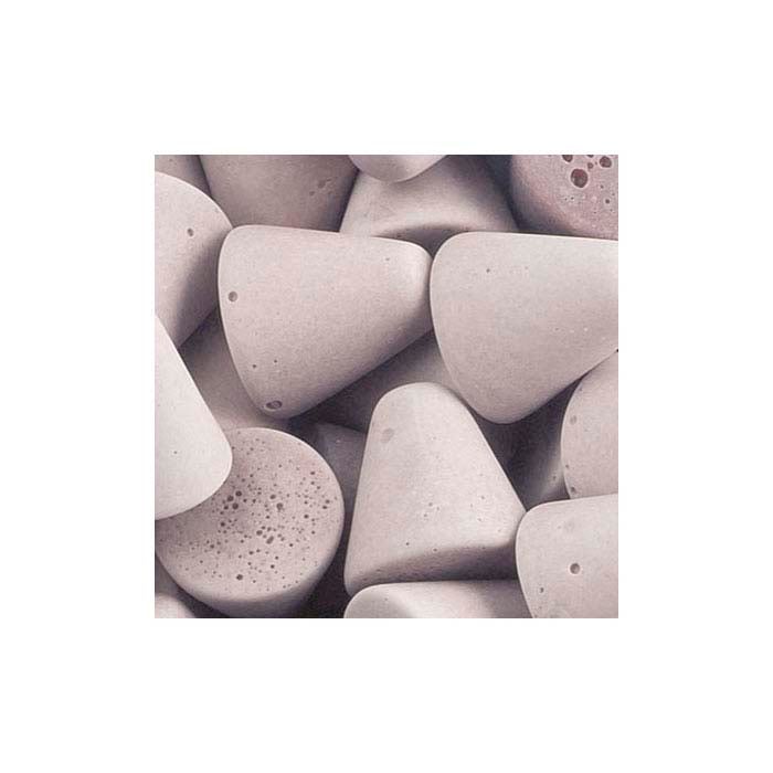 Clean Cut Plastic Cone Media, Pink/Tan, Medium Cut