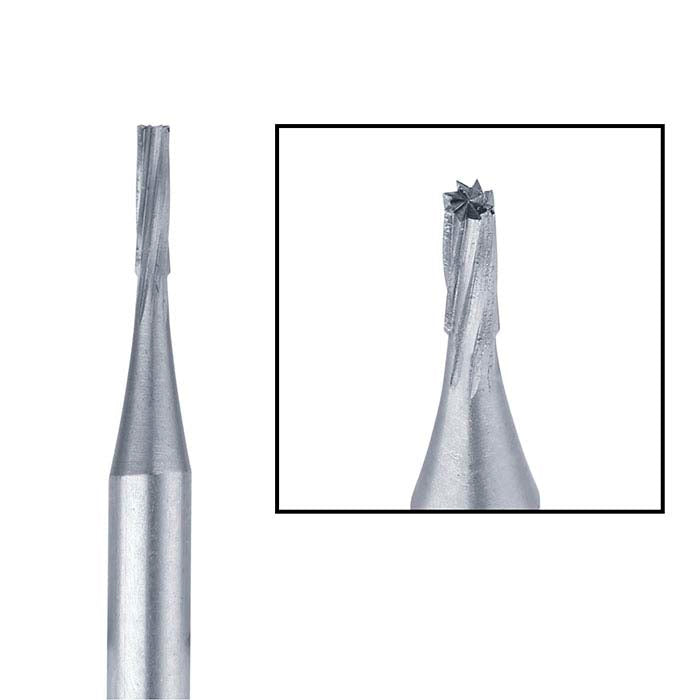 Busch® Tungsten Vanadium Cylinder Single-Cut Bur