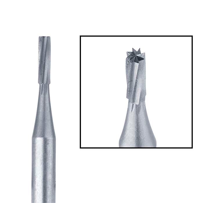 Busch® Tungsten Vanadium Cylinder Single-Cut Bur