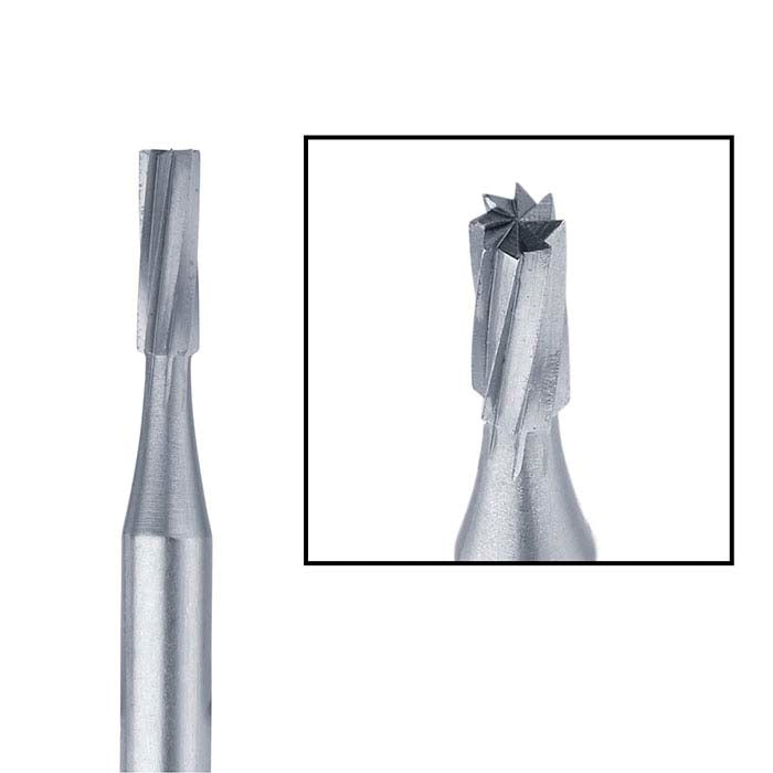 Busch® Tungsten Vanadium Cylinder Single-Cut Bur