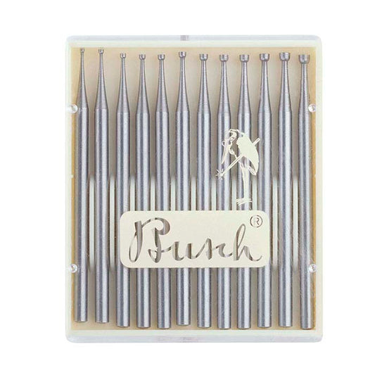 Busch® Tungsten Vanadium Concave Cutter Bur Set