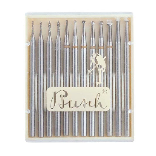 Busch® Carbide Pavé Bur & Drill Set