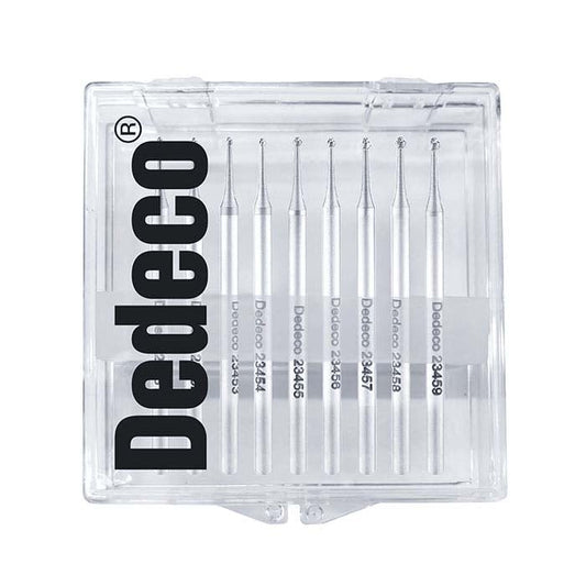 Dedeco® Carbide Pavé Bur Assortment, Set of 9